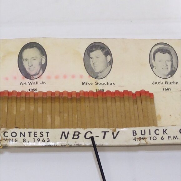 1963 Buick Open 6th Annual Warwick Hills Golf Country Club $52000 Tournament VTG - Picture 11 of 15